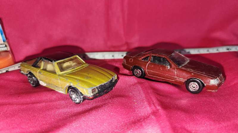 2 x Mercedes Benz Toys