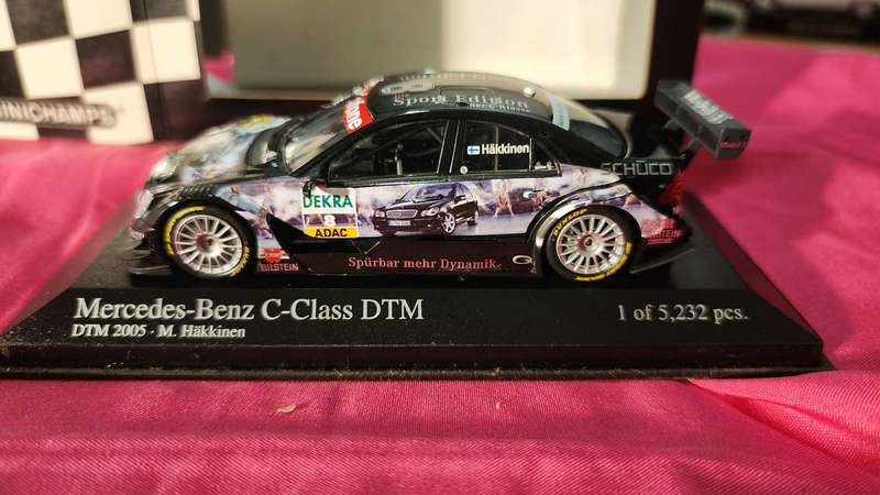 2005 DTM Mercedes C-Ckass Häkkinen by Minichamps