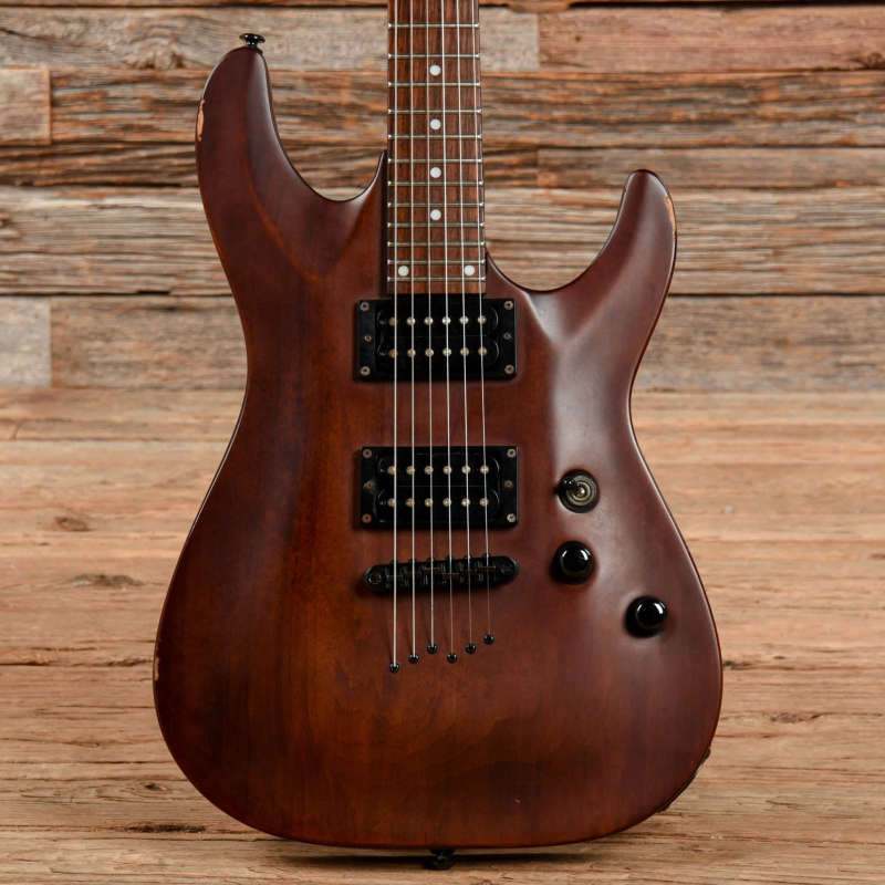 Schecter Omen-6 Walnut Satin Electric Guitar