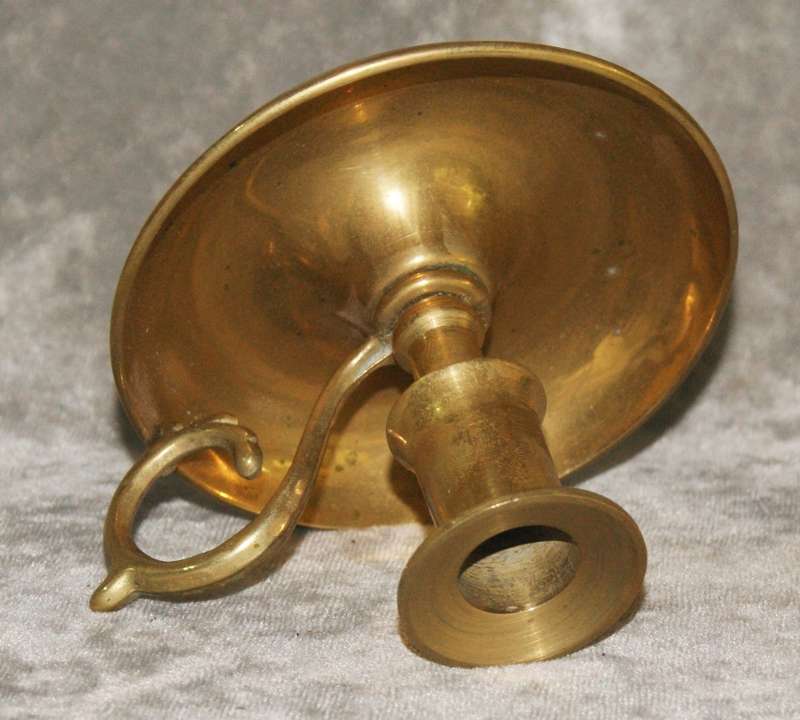 Brass chamberstick