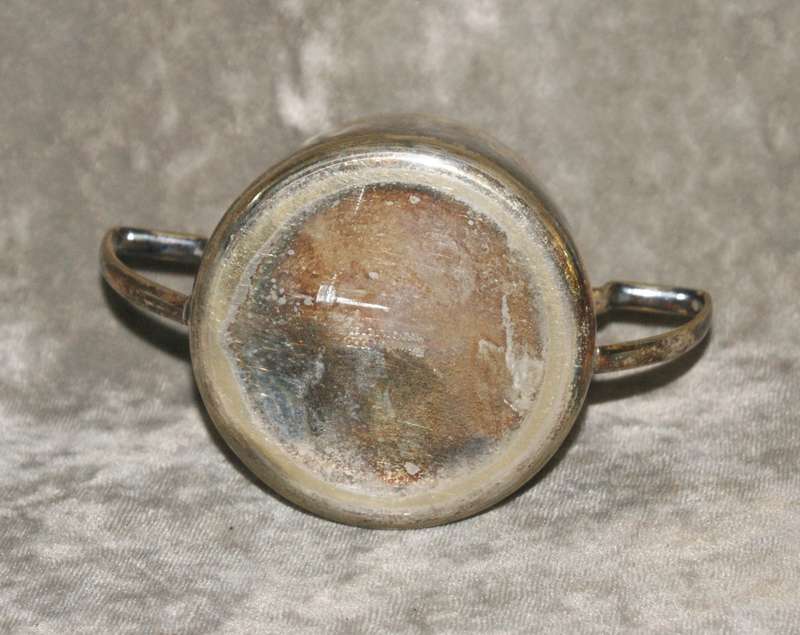 Elkington EPNS hard soldered sugar bowl