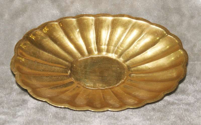 Vintage brass pin dish
