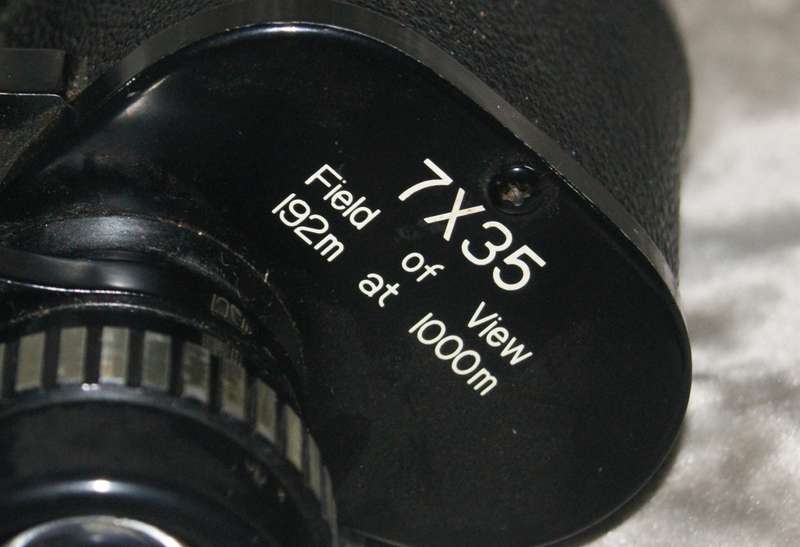 Pair of "Plus" 7x35 extra wide angle binoculars @@ CCRRAAZZYY R1 START