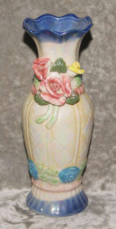 Vintage Majolica Vase @@ CCRRAAZZYY R1 START