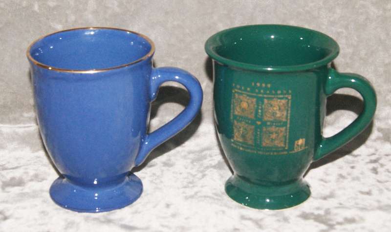 2x Blood donor mugs
