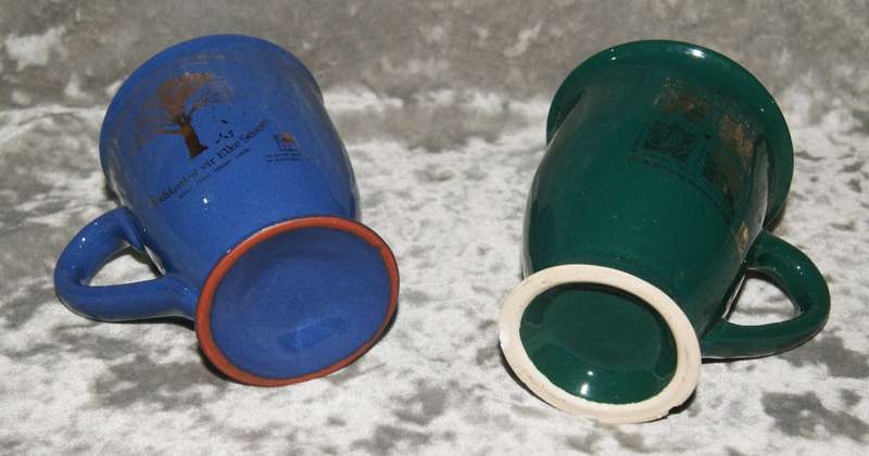 2x Blood donor mugs