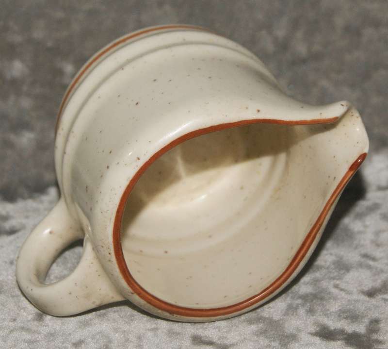 Continental stoneware milk jug