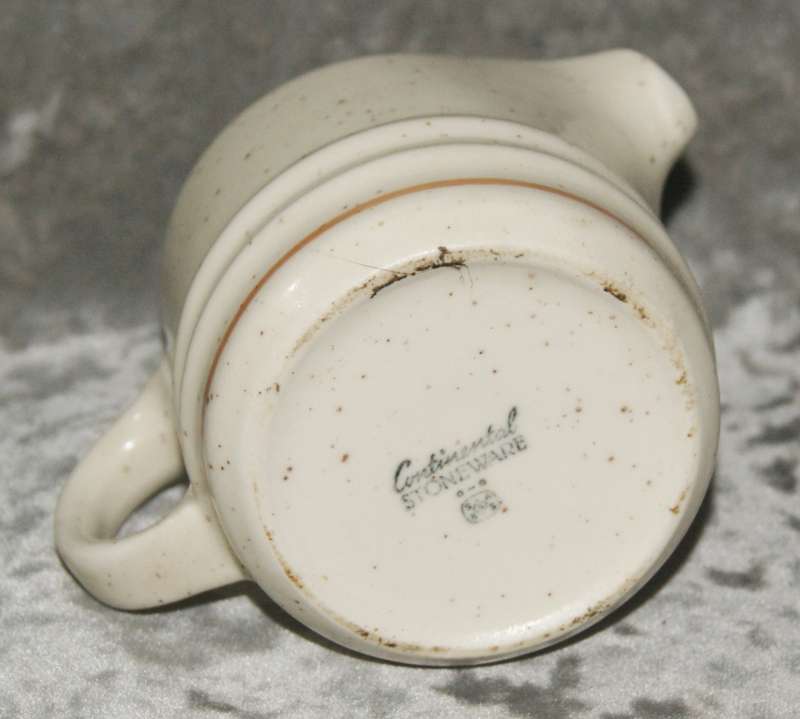 Continental stoneware milk jug