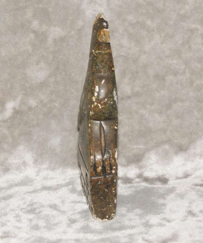 Soapstone carving "Great Zimbabwe Bird" (repaired)