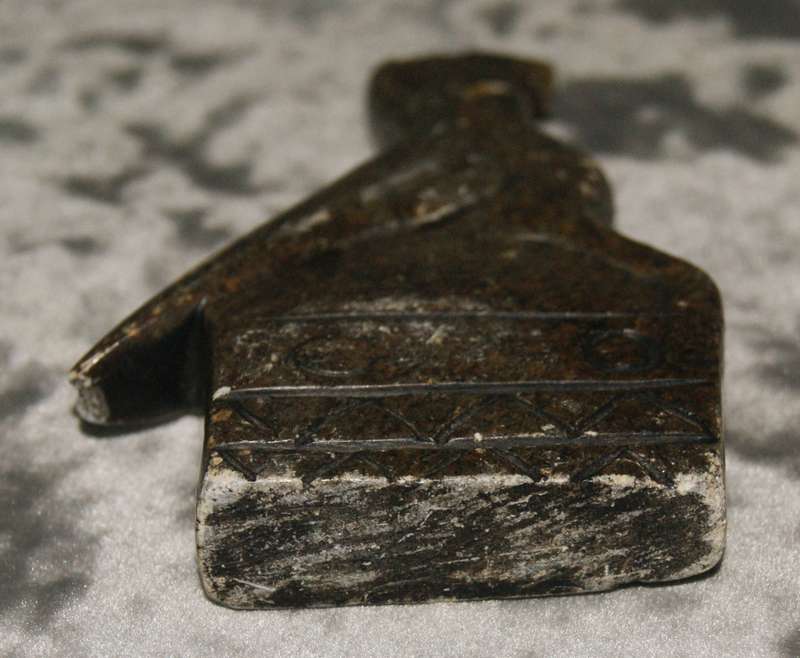 Soapstone carving "Great Zimbabwe Bird" (repaired)