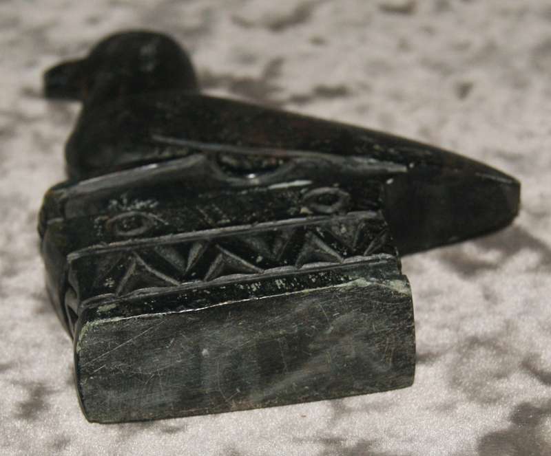 Large soapstone carving "Great Zimbabwe Bird"