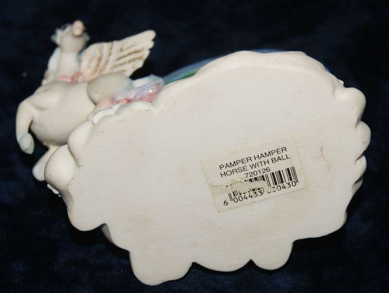 Rainbow Unicorn Ornament (missing snow globe)