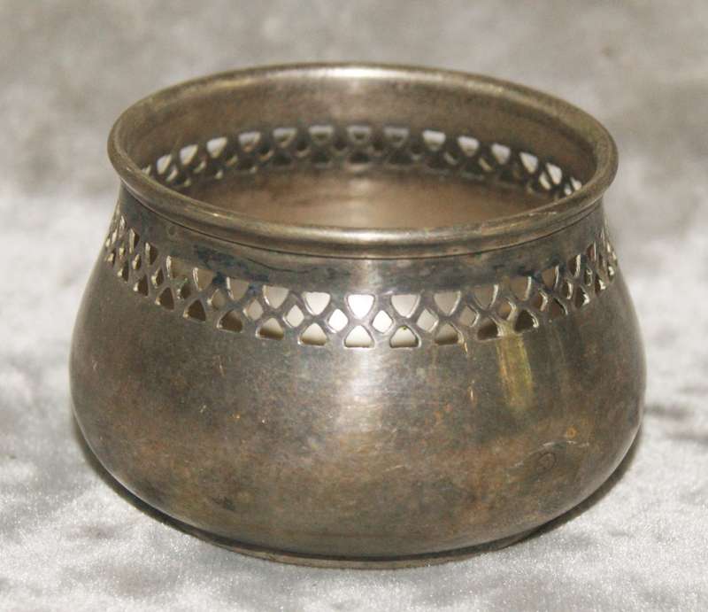 Vintage pierced EPNS bowl