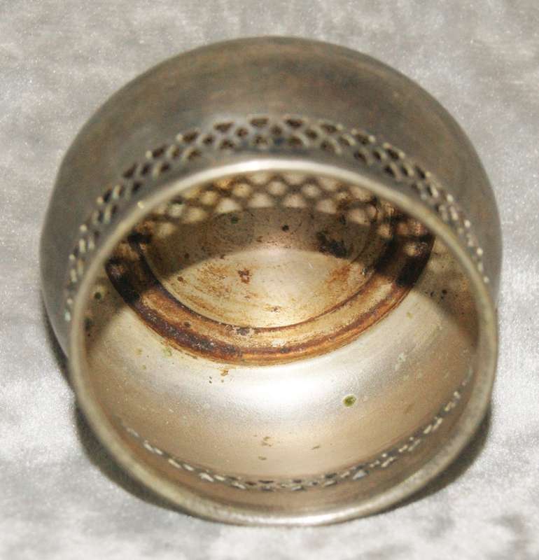 Vintage pierced EPNS bowl
