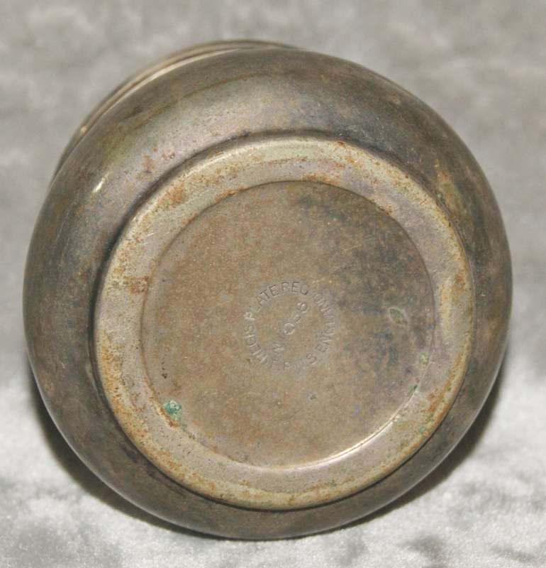 Vintage pierced EPNS bowl