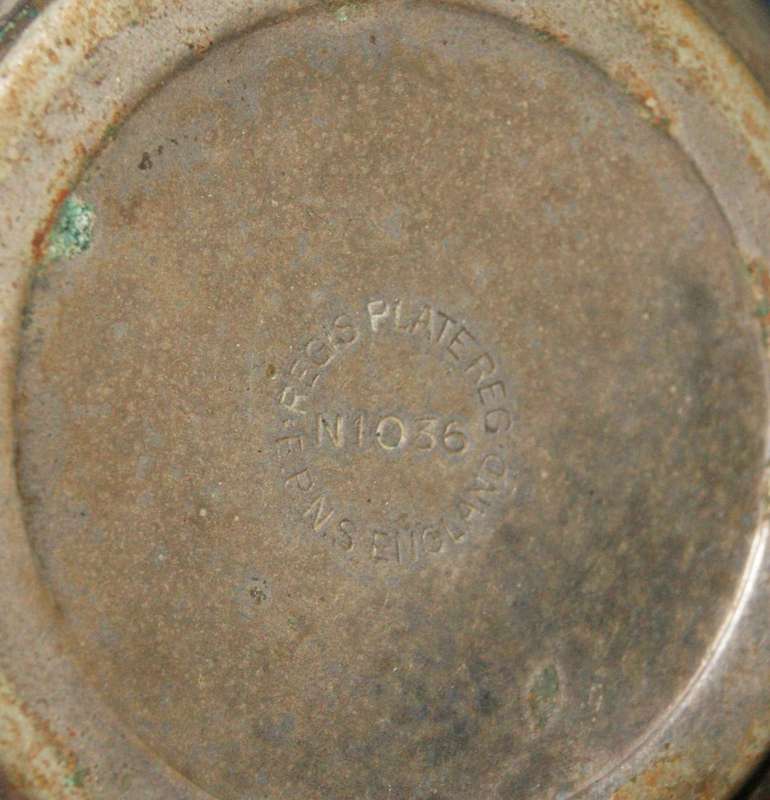 Vintage pierced EPNS bowl