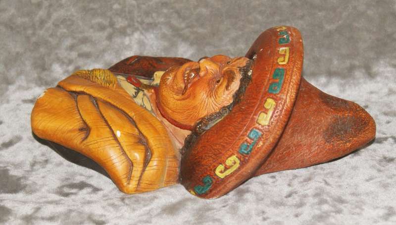 Naturecraft Chalkware Head "Amigo"