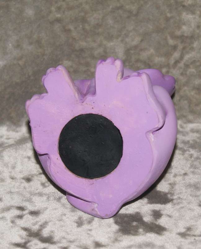 Purple lion money box