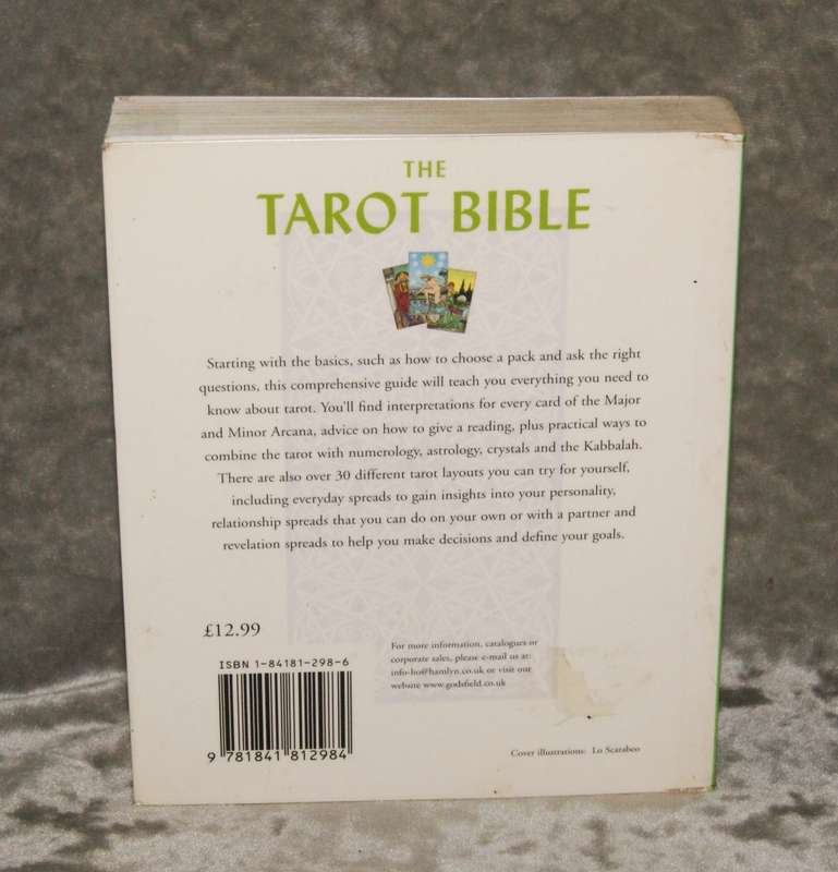 "The Tarot Bible" by Sarah Bartlett