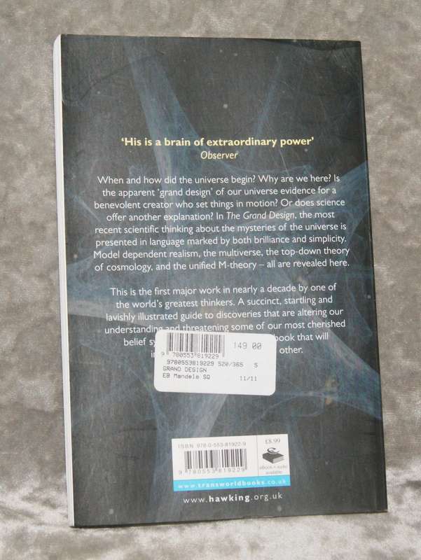 "The Grand Design" by Stephen Hawking and Leonard Mlodinow