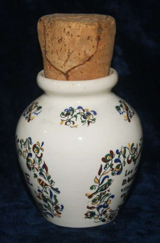 Vintage Digoin France french mustard jar @@ CCRRAAZZYY R1 START