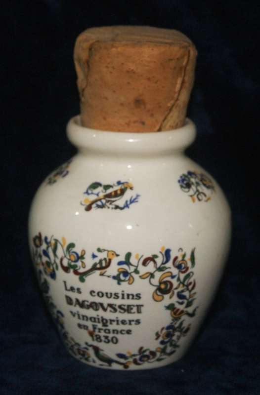Vintage Digoin France french mustard jar @@ CCRRAAZZYY R1 START