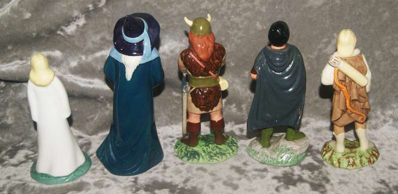 Incredible Royal Doulton complete "Lord of the Rings" character set