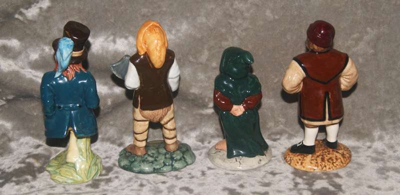 Incredible Royal Doulton complete "Lord of the Rings" character set