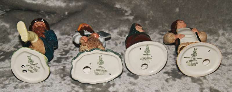 Incredible Royal Doulton complete "Lord of the Rings" character set