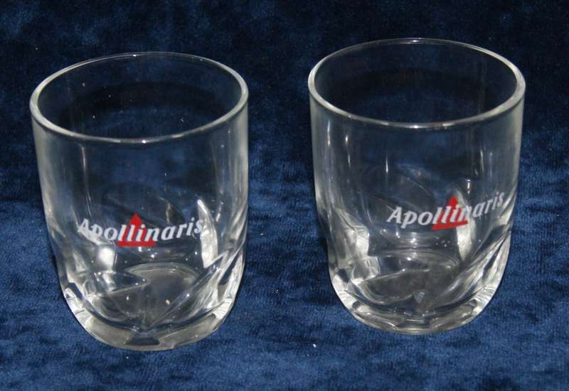 "Apollinaris" pair of glasses
