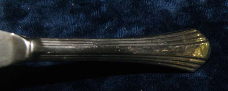 Vintage cake knife and lifter set