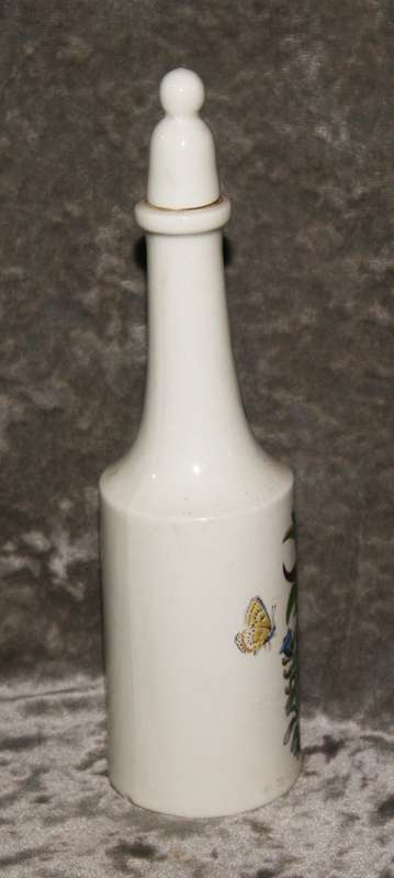 Portmeiron "The Botanic Garden" Canterbury bells 1972 olive oil decanter