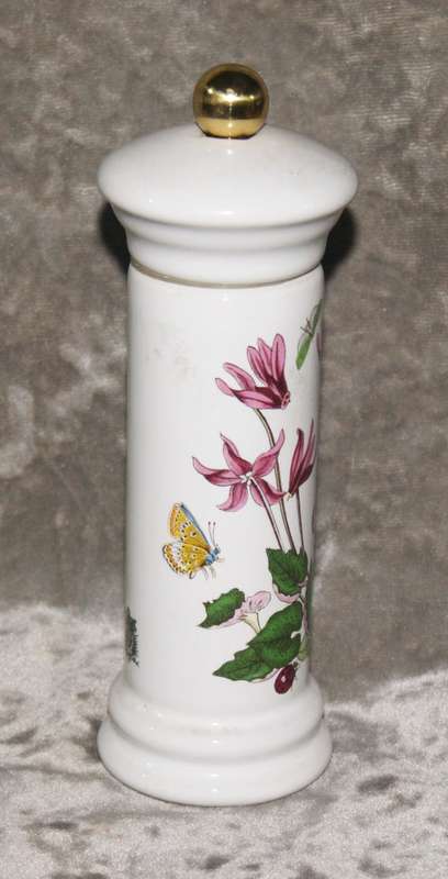 Portmeiron "The Botanic Garden" Salt and Pepper Grinder" Cyclamen 1972
