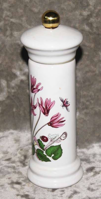 Portmeiron "The Botanic Garden" Salt and Pepper Grinder" Cyclamen 1972