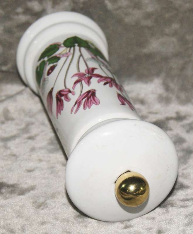 Portmeiron "The Botanic Garden" Salt and Pepper Grinder" Cyclamen 1972