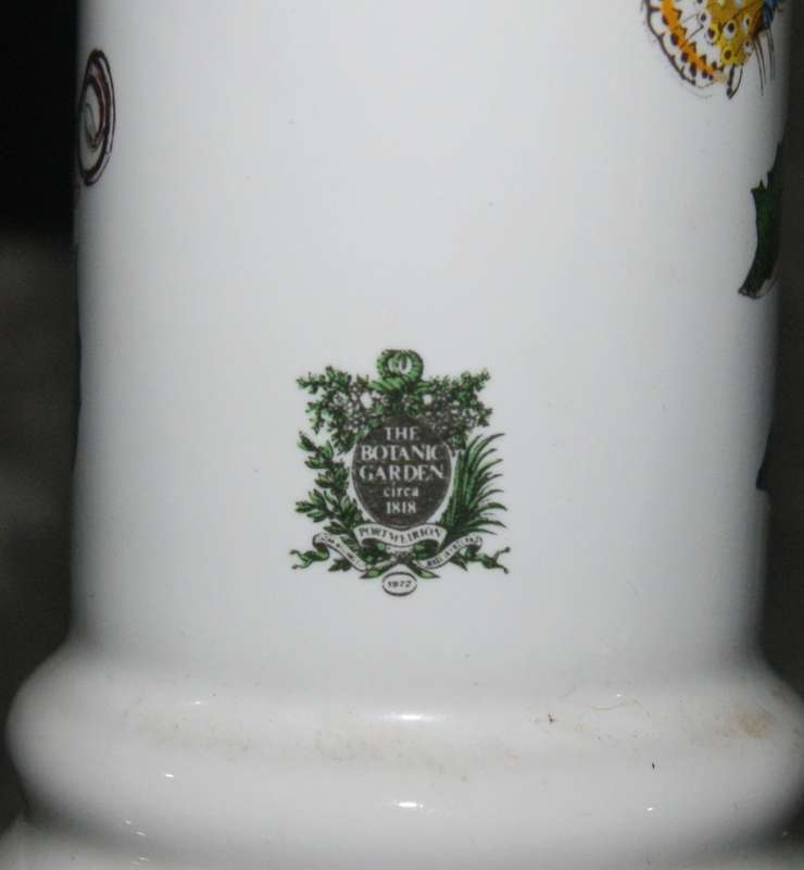 Portmeiron "The Botanic Garden" Salt and Pepper Grinder" Cyclamen 1972