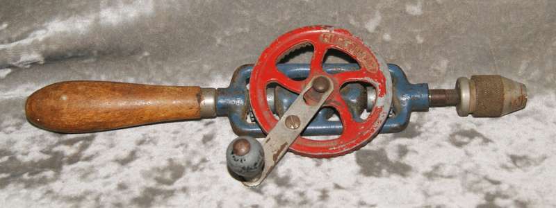 Vintage Fleetway hand crank drill @@ CCRRAAZZYY R1 START