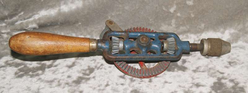 Vintage Fleetway hand crank drill @@ CCRRAAZZYY R1 START