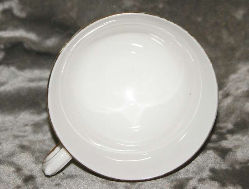 Queen Anne Blue Leaf teacup