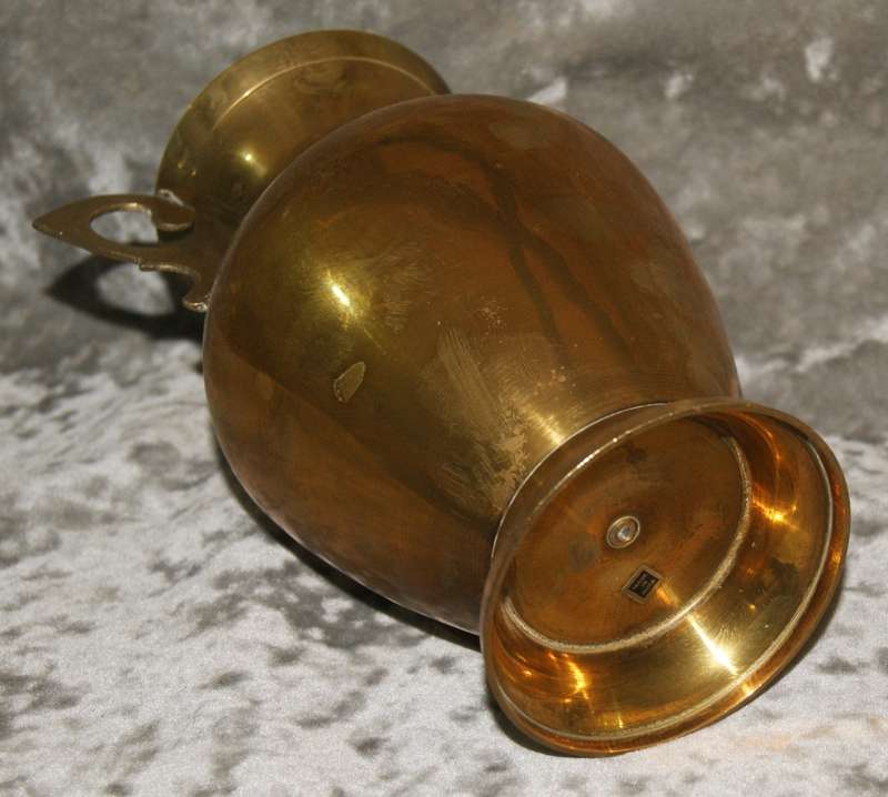 Vintage brass vase