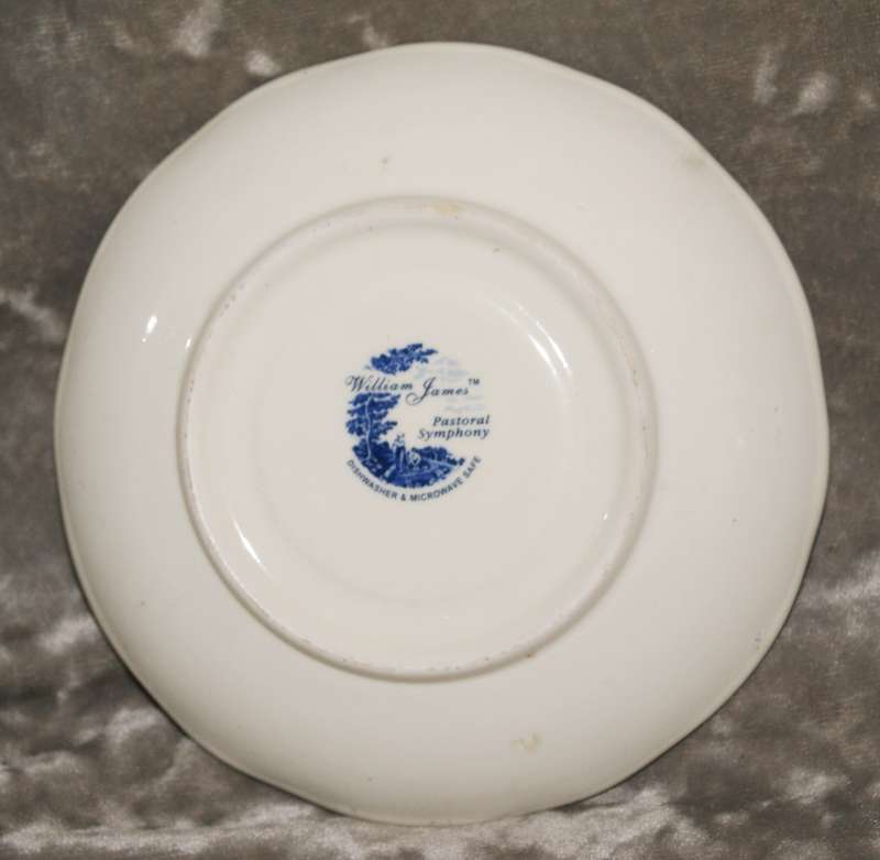 William James "Pastoral Symphony" saucer
