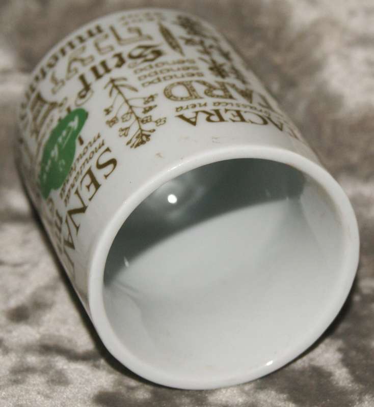 Kuhne porcelain mustard jar