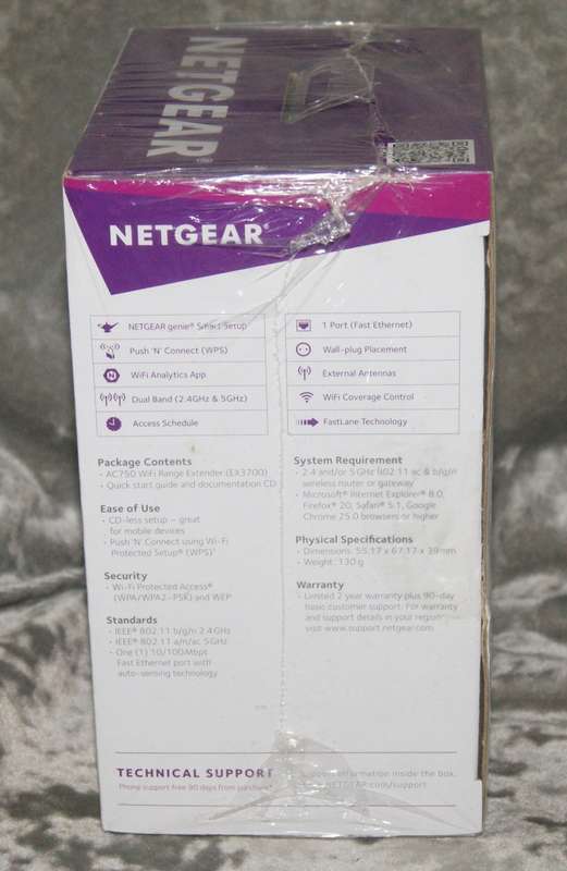 Netgear AC750 wifi range extender (new in box) @@ CCRRAAZZYY R1 START