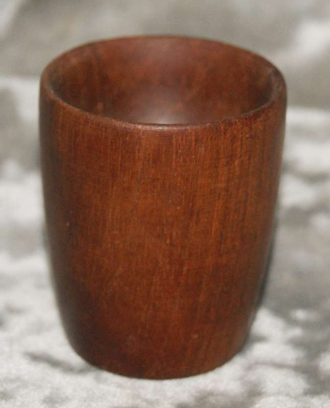 Danish made wooden shot glass @@ CCRRAAZZYY R1 START