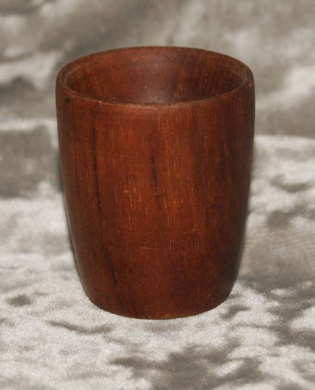 Danish made wooden shot glass @@ CCRRAAZZYY R1 START