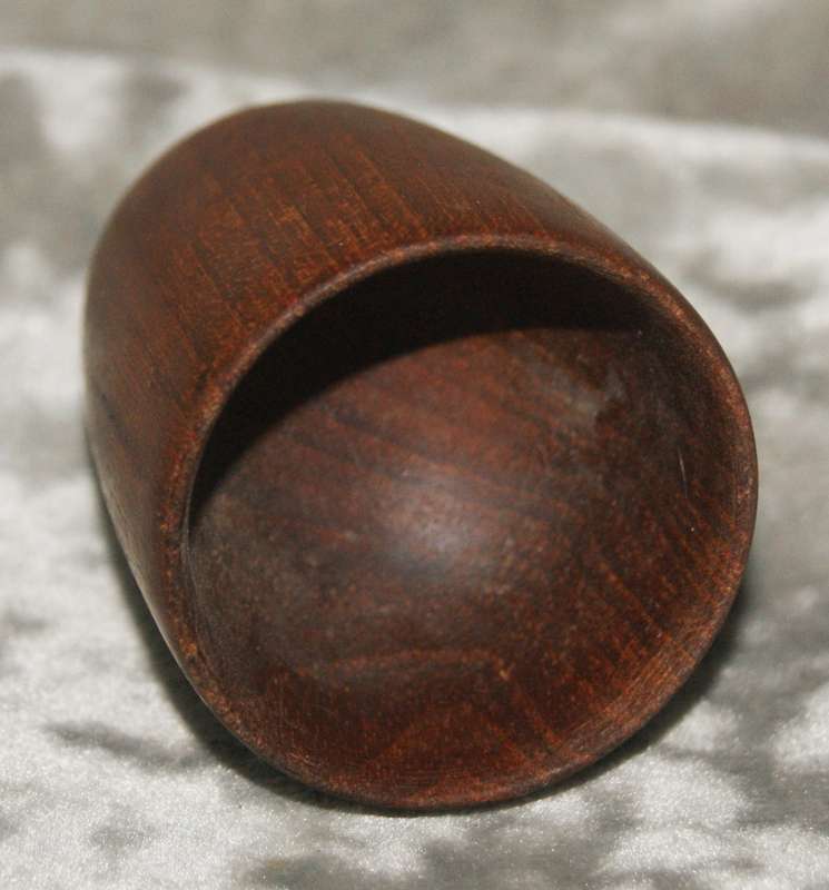 Danish made wooden shot glass @@ CCRRAAZZYY R1 START