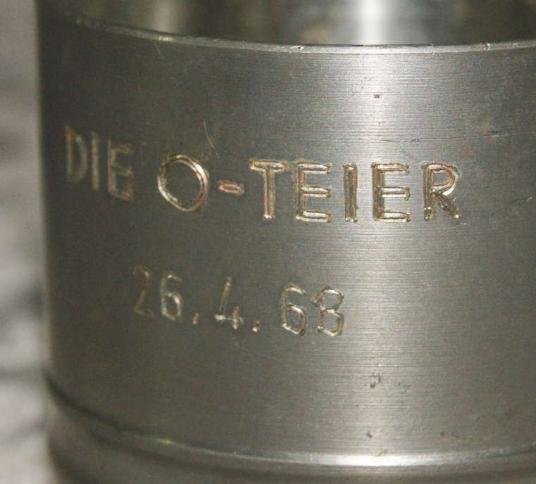 German piston shaped pewter shot glass (lead free) @@ CCRRAAZZYY R1 START