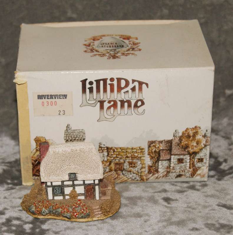 Lilliput Lane "Riverview" in original box