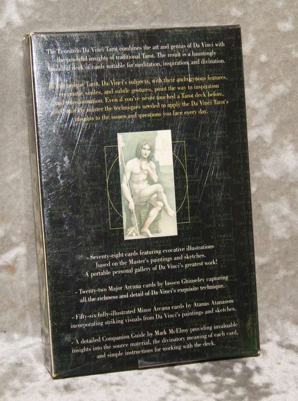 Da Vinci Tarot book and deck set