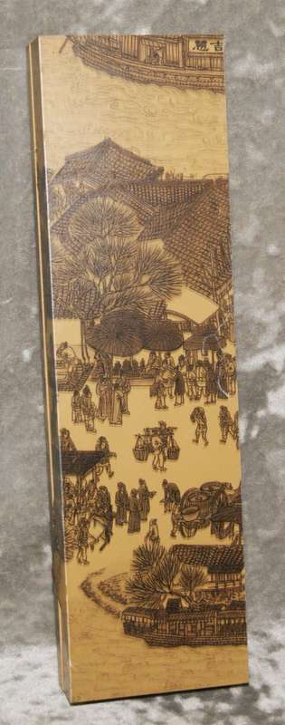 Vintage hand painted Chinese luxury chopstick set with hand painted wooden duck chopstick stands